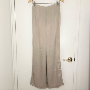NWOT Wide Leg Silk Pants